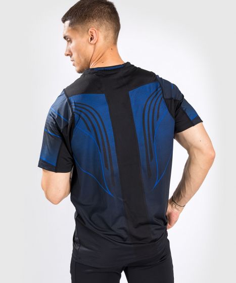 VENUM|UFC Venum Authentic 格斗之夜 2.0 暗夜系列 男子出场短袖 - 蓝/黑色