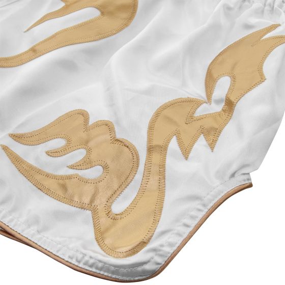 Venum Bangkok Inferno 泰拳短裤 - 白/金