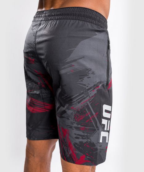 UFC |VENUM Authentic 格斗周 2.0 训练短裤 - 黑/红色-