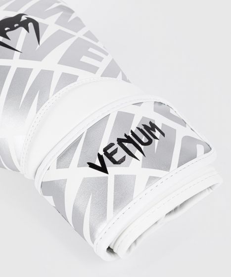 VENUM Contender 1.5 XT 拳击手套 -白/银色