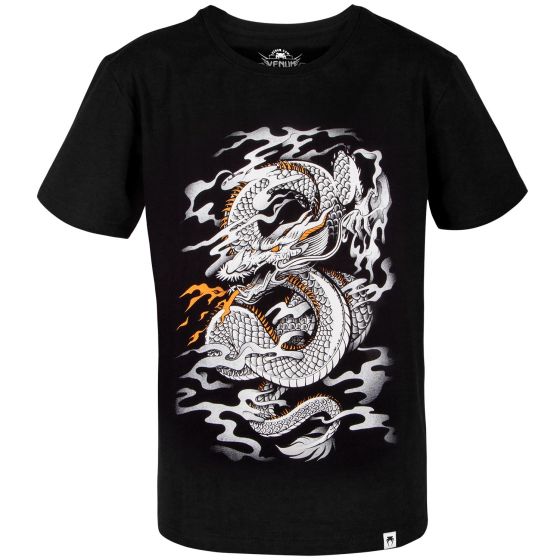 Venum Dragon's Flight Kids T-shirt - Black/White