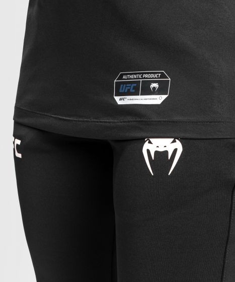 VENUM|UFC Venum Authentic 格斗之夜 2.0 暗夜系列 女子出场短袖 - 蓝/黑色