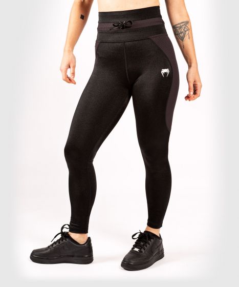 VENUM GLOW 女士紧身长裤 - 九分裤 - 黑色