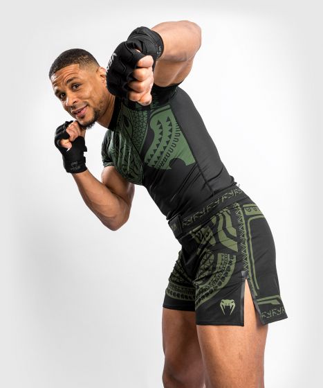 VENUM Nakahi 短袖紧身衣 - 黑/卡其色