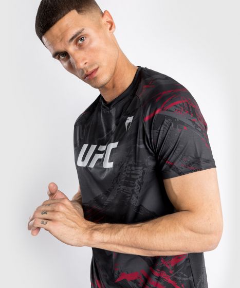 UFC |VENUM Authentic 格斗周 2.0 男士速干T恤 - 黑色