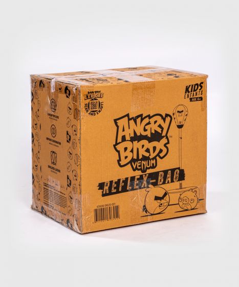 VENUM 愤怒的小鸟 儿童站立式沙袋 - 黑色