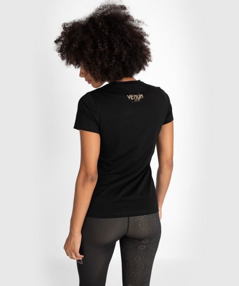 Venum Santa Muerte Dark Side - 女士T恤 - 黑/棕色