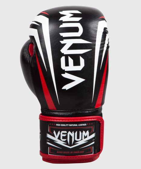 VENUM Sharp 拳击手套 - 黑/白/红 - 纳帕皮革