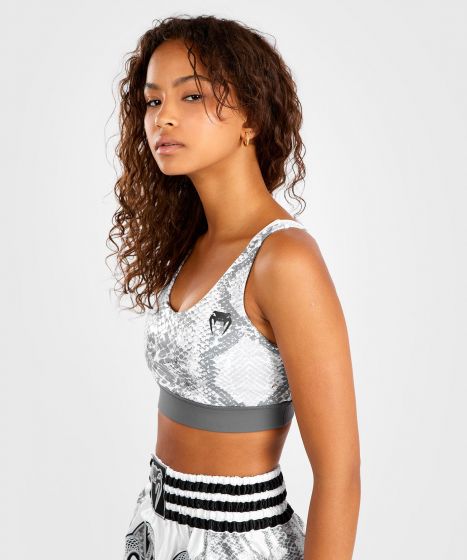 VENUM White Snake 女士运动内衣 - 白色