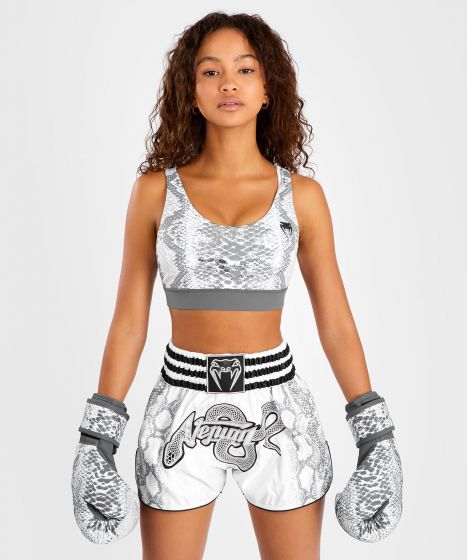 VENUM White Snake 女士运动内衣 - 白色