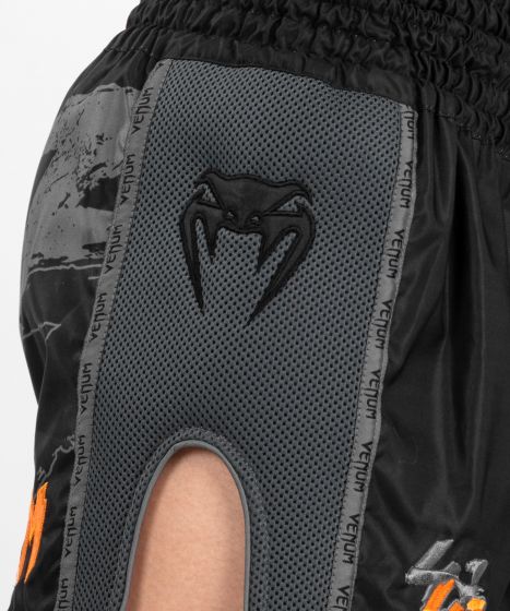 VENUM S47 泰拳短裤 - 黑/橙色