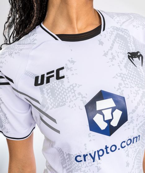 UFC Adrenaline | VENUM Authentic 格斗之夜 女士出场速干T恤 - 白色