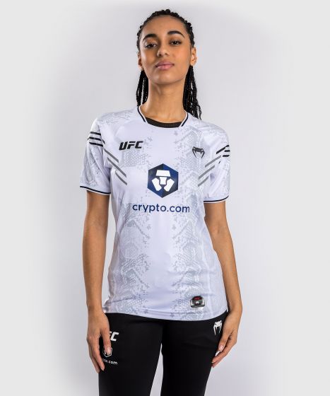 UFC Adrenaline | VENUM Authentic 格斗之夜 女士出场速干T恤 - 白色