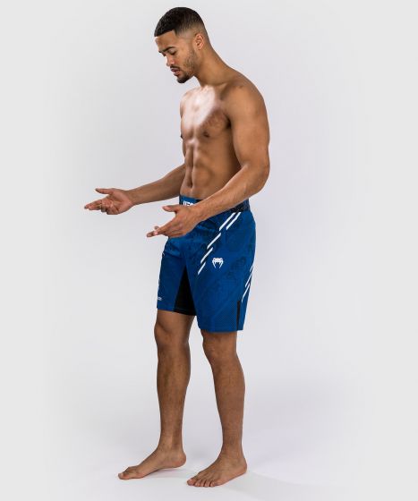 UFC Adrenaline | VENUM Authentic 格斗之夜 男士格斗短裤-长款 - 蓝色