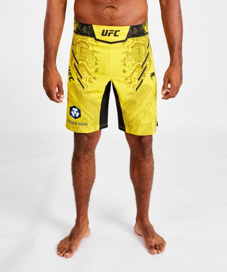 UFC Adrenaline | VENUM Authentic 格斗之夜 男士格斗短裤-长款 - 黄色