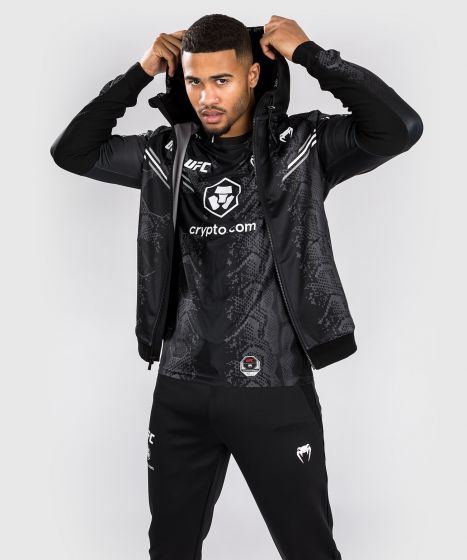 UFC Adrenaline | VENUM Authentic 格斗之夜 男士出场外套 - 黑色
