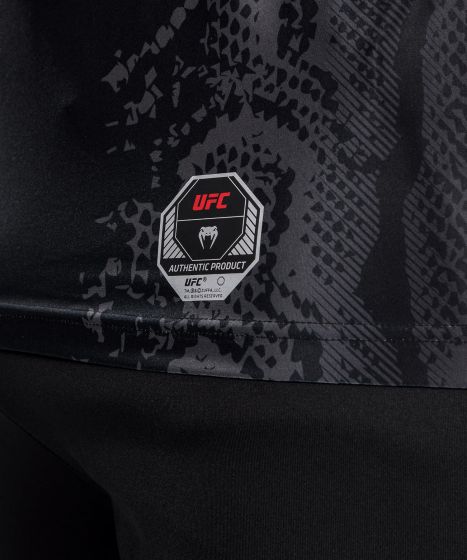 UFC Adrenaline | VENUM Authentic 格斗之夜 男士出场速干T恤 - 黑色