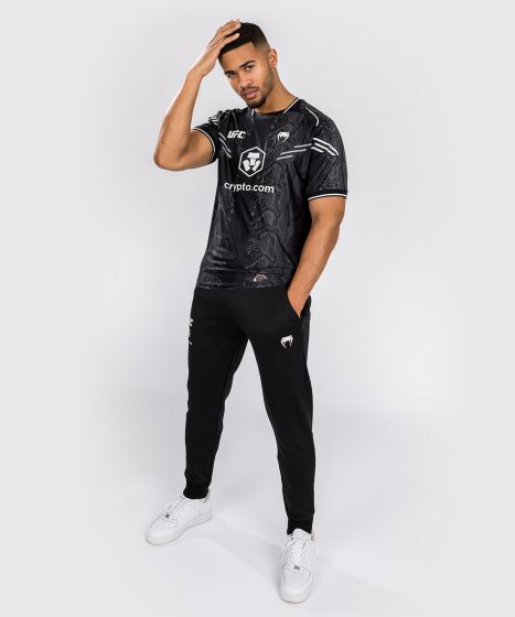 UFC Adrenaline | VENUM Authentic 格斗之夜 男士出场速干T恤 - 黑色