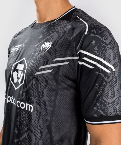 UFC Adrenaline | VENUM Authentic 格斗之夜 男士出场速干T恤 - 黑色