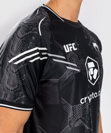 UFC Adrenaline | VENUM Authentic 格斗之夜 男士出场速干T恤 - 黑色