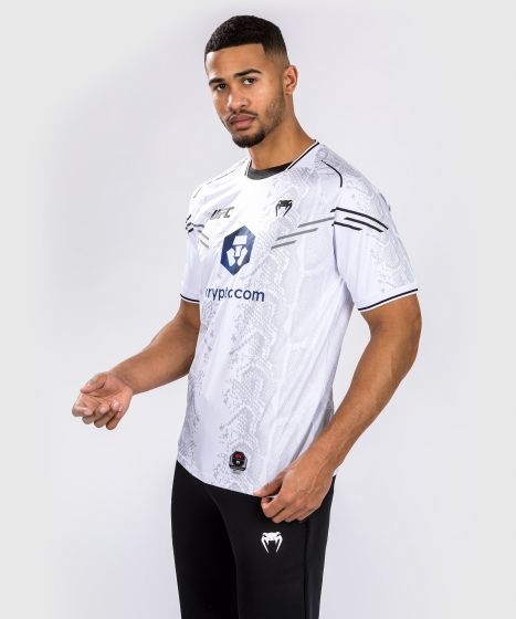 UFC Adrenaline | VENUM Authentic 格斗之夜 男士出场速干T恤 - 白色