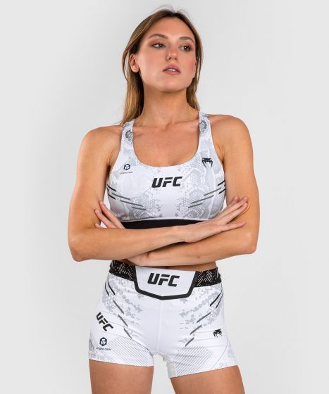 UFC Adrenaline | VENUM Authentic 格斗之夜 女士运动内衣 - 白色