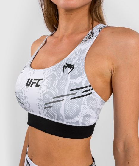 UFC Adrenaline | VENUM Authentic 格斗之夜 女士运动内衣 - 白色