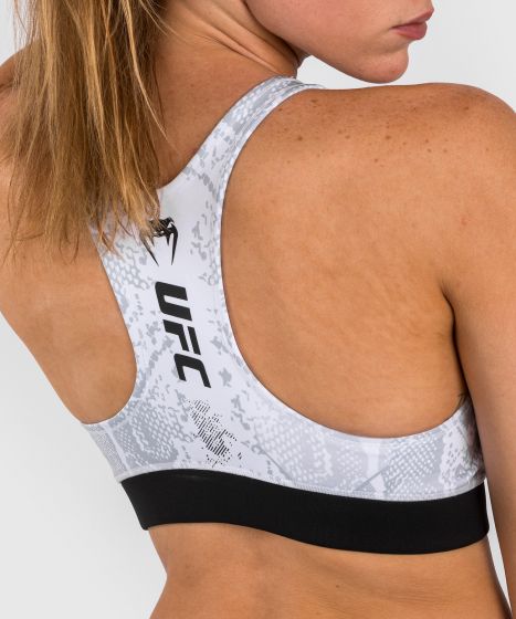 UFC Adrenaline | VENUM Authentic 格斗之夜 女士运动内衣 - 白色