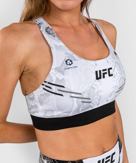 UFC Adrenaline | VENUM Authentic 格斗之夜 女士运动内衣 - 白色