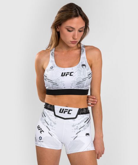 UFC Adrenaline | VENUM Authentic 格斗之夜 女士运动内衣 - 白色