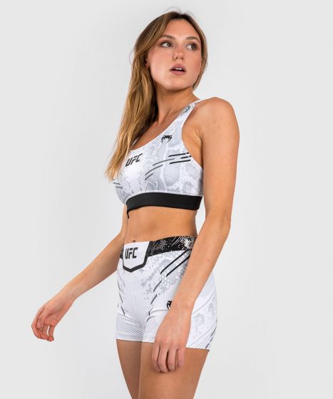 UFC Adrenaline | VENUM Authentic 格斗之夜 女士运动内衣 - 白色