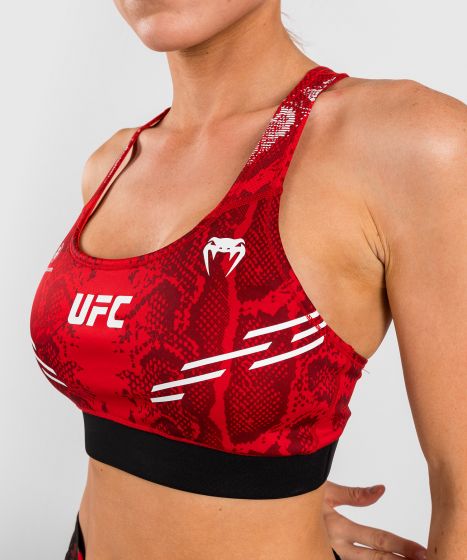 UFC Adrenaline | VENUM Authentic 格斗之夜 女士运动内衣 - 红色