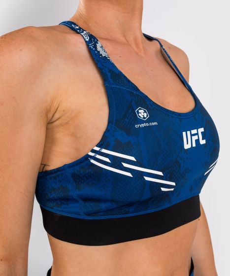 UFC Adrenaline | VENUM Authentic 格斗之夜 女士运动内衣 - 蓝色