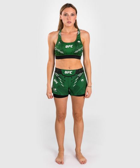 UFC Adrenaline | VENUM Authentic 格斗之夜 女士运动内衣 - 绿色