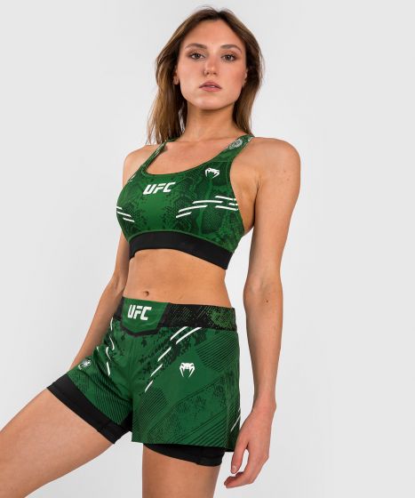 UFC Adrenaline | VENUM Authentic 格斗之夜 女士运动内衣 - 绿色