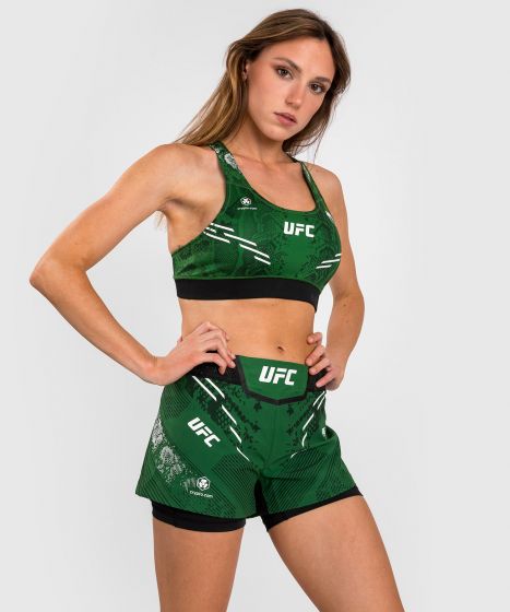 UFC Adrenaline | VENUM Authentic 格斗之夜 女士运动内衣 - 绿色