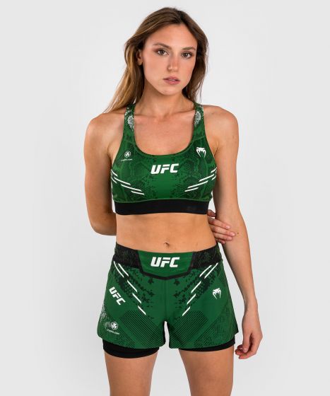 UFC Adrenaline | VENUM Authentic 格斗之夜 女士运动内衣 - 绿色