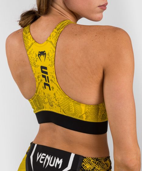 UFC Adrenaline | VENUM Authentic 格斗之夜 女士运动内衣 - 黄色