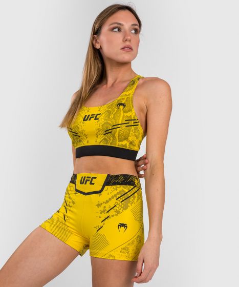 UFC Adrenaline | VENUM Authentic 格斗之夜 女士运动内衣 - 黄色