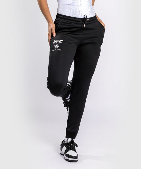 UFC Adrenaline | VENUM Authentic 格斗之夜 女士出场卫裤 - 黑色