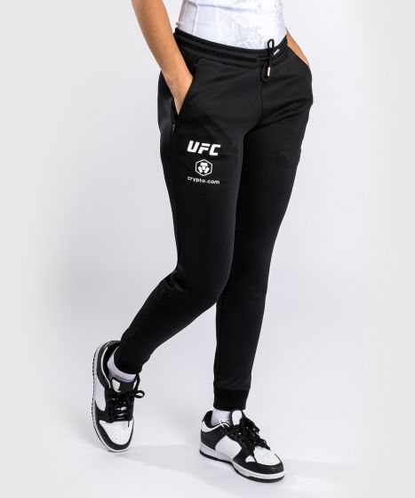 UFC Adrenaline | VENUM Authentic 格斗之夜 女士出场卫裤 - 黑色