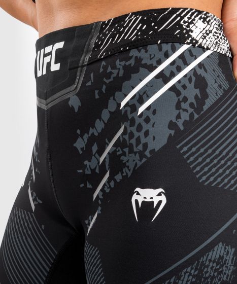 UFC Adrenaline | VENUM Authentic 格斗之夜 女士紧身短裤-长款 - 黑色