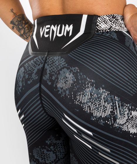 UFC Adrenaline | VENUM Authentic 格斗之夜 女士紧身短裤-长款 - 黑色