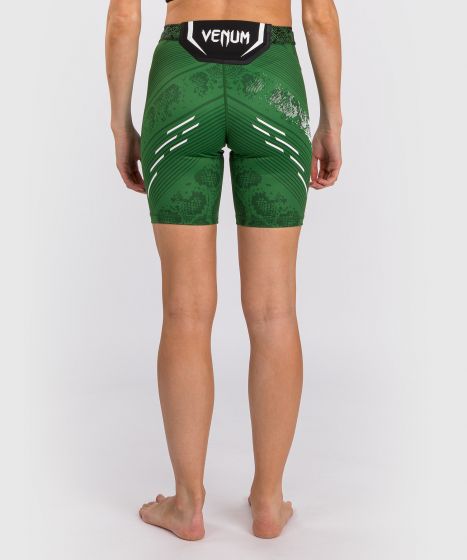UFC Adrenaline | VENUM Authentic 格斗之夜 女士紧身短裤-长款 - 绿色