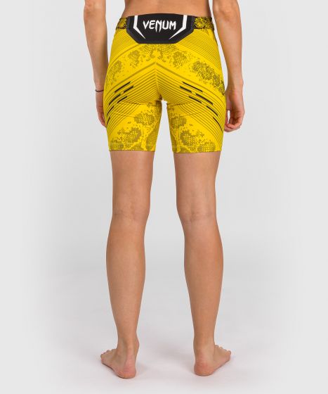 UFC Adrenaline | VENUM Authentic 格斗之夜 女士紧身短裤-长款 - 黄色