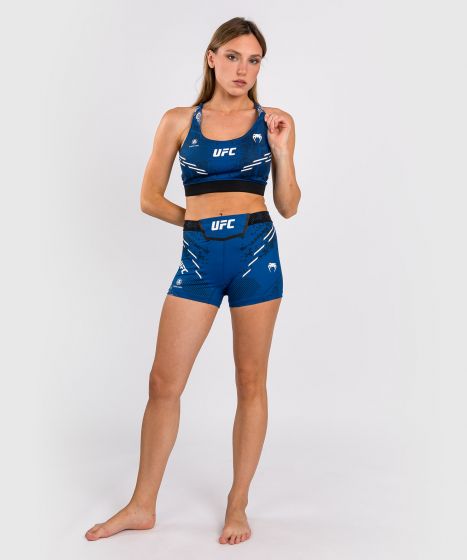 UFC Adrenaline | VENUM Authentic 格斗之夜 女士紧身短裤-短款 - 蓝色