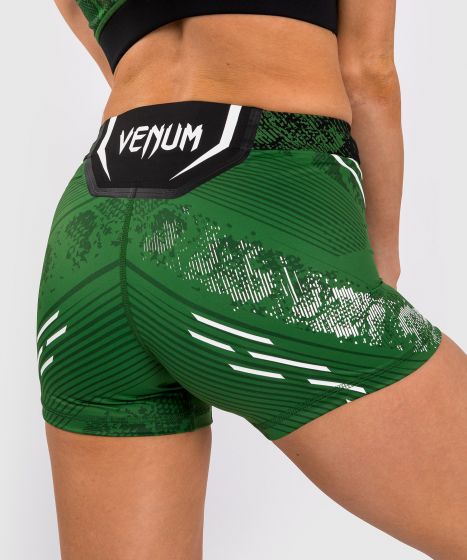 UFC Adrenaline | VENUM Authentic 格斗之夜 女士紧身短裤-短款 - 绿色