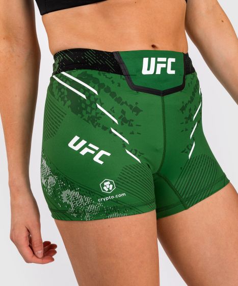 UFC Adrenaline | VENUM Authentic 格斗之夜 女士紧身短裤-短款 - 绿色