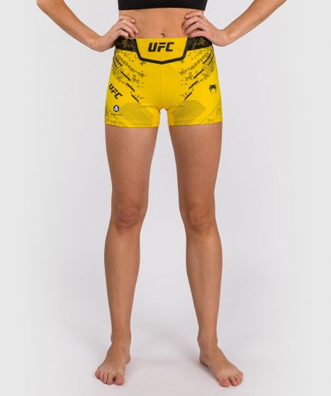 UFC Adrenaline | VENUM Authentic 格斗之夜 女士紧身短裤-短款 - 黄色