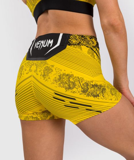 UFC Adrenaline | VENUM Authentic 格斗之夜 女士紧身短裤-短款 - 黄色